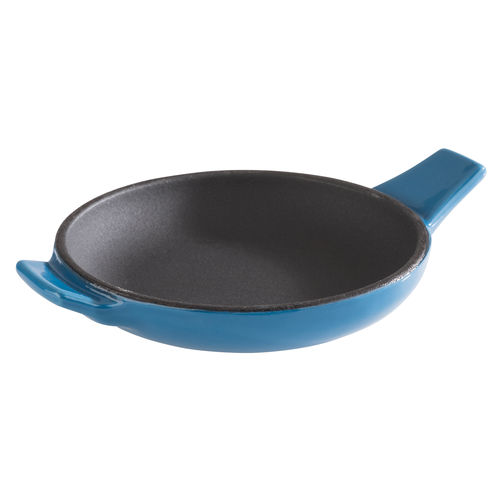 Cast Iron Serving Pan (Blue) 10cm / 3.9″ STDP-88225