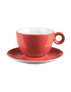 Red Bowl Shaped Cup 12oz STDP-820004RE