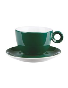 Dark Green Bowl Shaped Cup 12oz STDP-820004DG