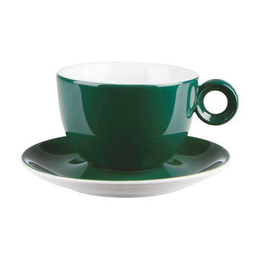 Dark Green Bowl Shaped Cup 8oz STDP-820003DG