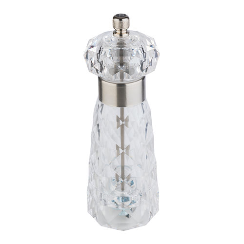 Acrylic ‘Diamond’ Pepper mill 6cm / 2.4″, H:18cm / 7.1″ STDP-40553