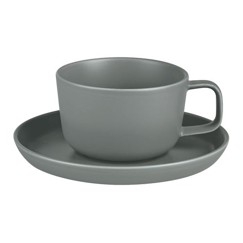 Nordika Grey Saucer 17cm STDP-110007G