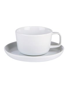 Nordika White Saucer 17cm STDP-110007W