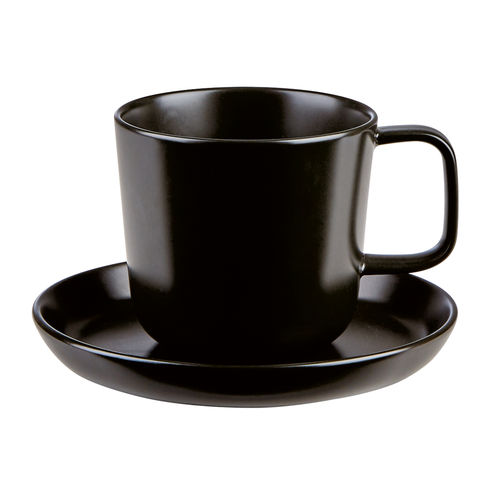 Nordika Black Saucer 15cm STDP-110015B