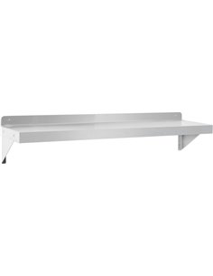 Wall Shelf Stainless steel 2100x350x250mm | Stalwart DA-WHWS35210