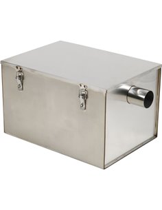 Grease trap Fat separator Stainless steel 37 litres | Stalwart DA-GTB37L