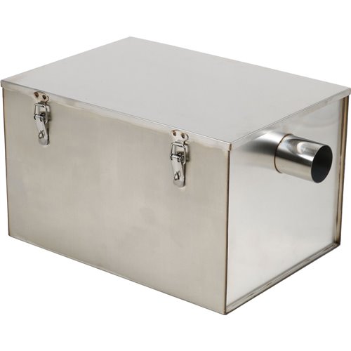 Grease trap Fat separator Stainless steel 45 litres | Stalwart DA-GTB45L