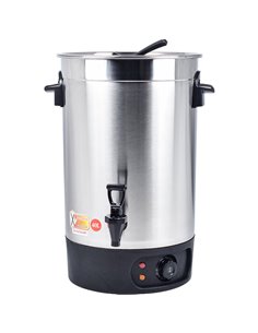 Commercial Water Boiler Single wall 50 litres Stainless steel | Stalwart DA-VICWBP50