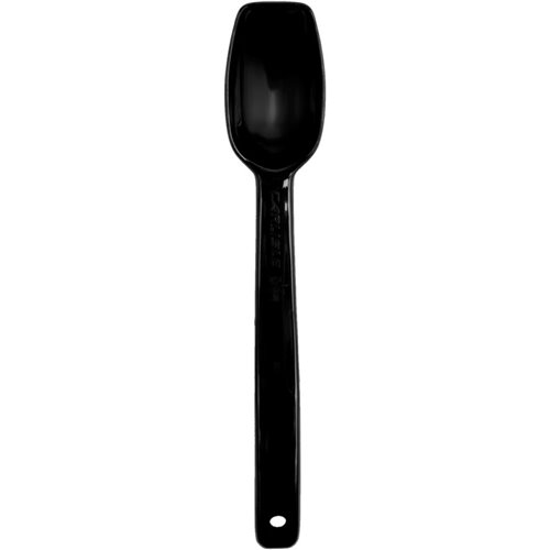 0.5oz Catering Solid Serving Spoon 8&quot Handle Black Polycarbonate| DA-BSPC8