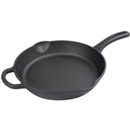 Cast Iron Skillet Pan Round Pre-seasoned ø305mm | DA-KBJP30