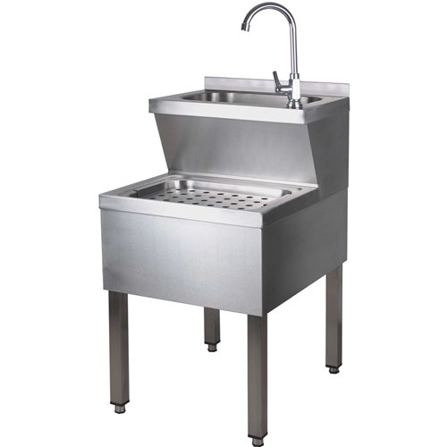 Janitorial Sink &amp Basin Stainless steel Depth 700mm | DA-THHWA57K