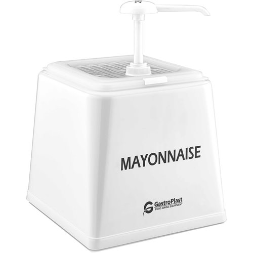 Mayonnaise Pump Dispenser 1x2.5 litre pump Plastic | Stalwart DA-GDM01