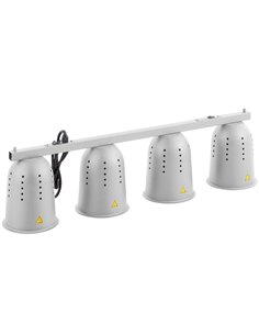 Commercial Suspension Food Warmer 4 heating lamps | DA-WLB1100