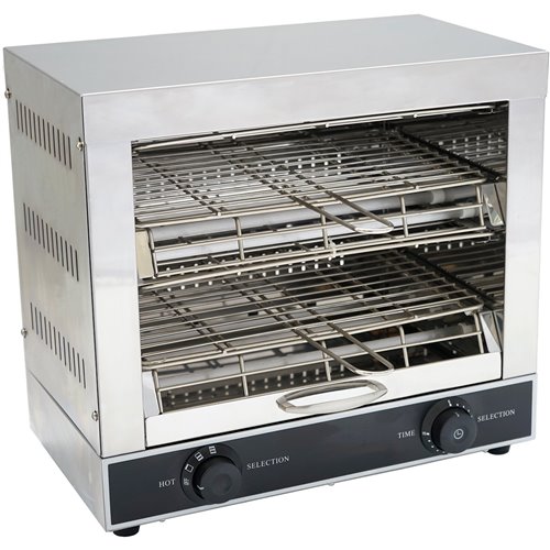 Commercial Double Toaster/Salamander 3000W | Stalwart QT2