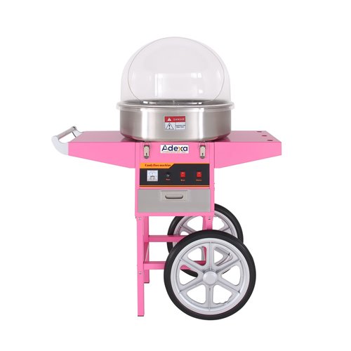 Candy Floss Machine with Cart 80pcs/hr | DA-ECF520C