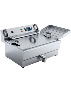 Commercial Fryer Electric 38 litres 6kW Countertop | Stalwart EF301V