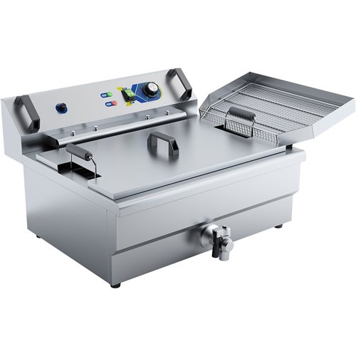 Commercial Fryer Electric 38 litres 6kW Countertop | Stalwart EF301V