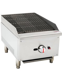 Professional Natural Gas Chargrill 1 burner 7.5kW | Stalwart DA-ECB16S