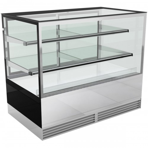 Cake counter 1200x730x1200mm 2 shelves Mirror front LED | DA-GN1200RF2