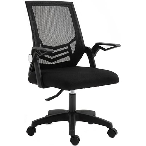 Mesh Office Desk Chair Black | Stalwart DA-OC007