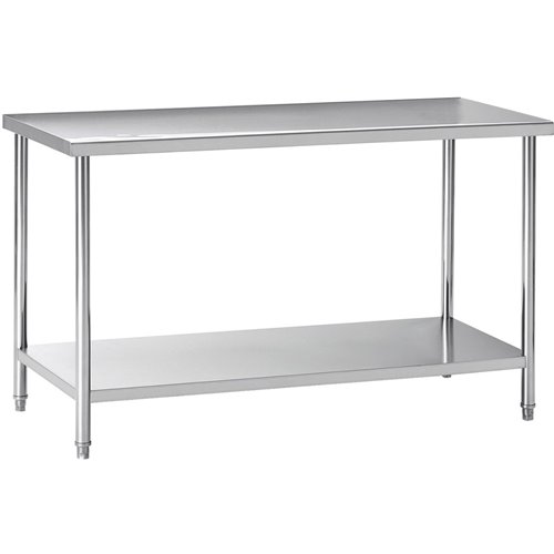 Professional Work table Stainless steel Undershelf 800x600x900mm | Stalwart DA-W218E6080