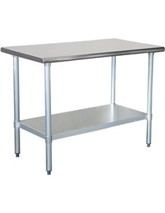 Stainless Steel Work Table Bottom Shelf 1100x600x850mm | Stalwart DA-ETW11060