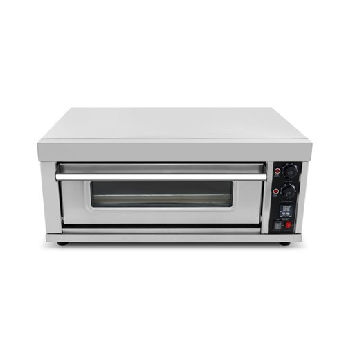 Commercial Pizza Oven Electric 650x500mm 4.4kW 4 pizzas at 10" | Stalwart DA-MAREO101D