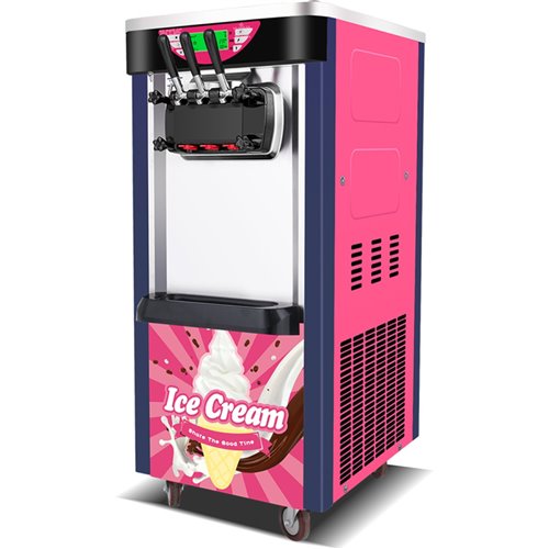 Three Flavour Soft Serve Ice Cream &amp Frozen Yoghurt Machine 30-36L/H | Stalwart DA-BJ328C