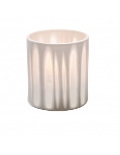 
Hollowick Boutique Stripes Porcelain Votive 73mm x 80mm (Pack of 12)