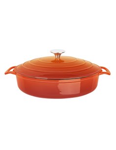 
Vogue Orange Round Sauté Pan 3.5Ltr