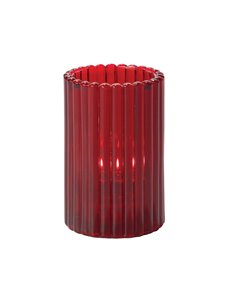 
Hollowick Vertical Rod Ruby Cylinder 73mm x 118mm (Pack of 6)