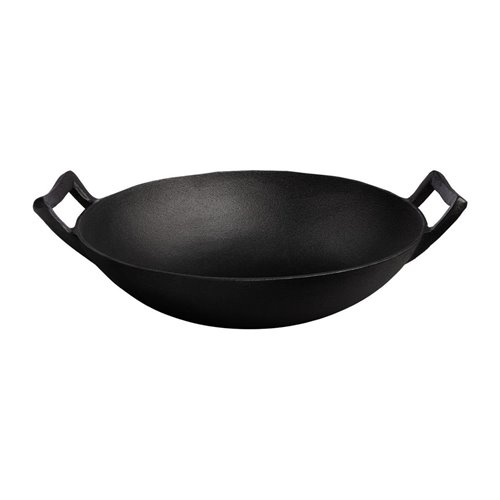 
Tramontina Pre-Seasoned Cast Iron Wok 360mm