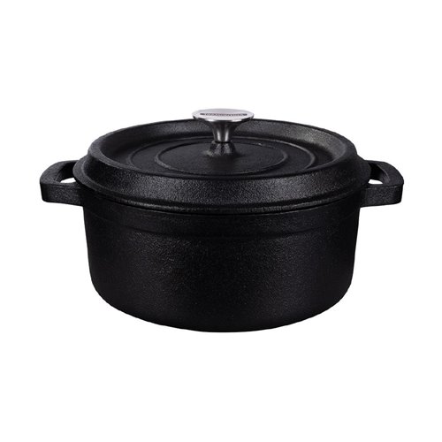 
Tramontina Pre-Seasoned Cast Iron Casserole Pan 240mm 3.75Ltr