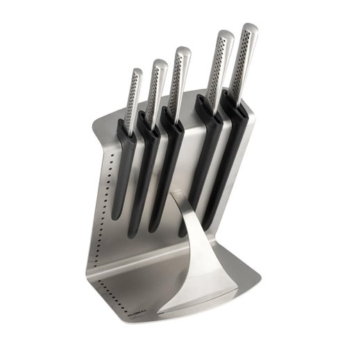 
Global Knives Ukon Range 6 Piece Knife Block Set