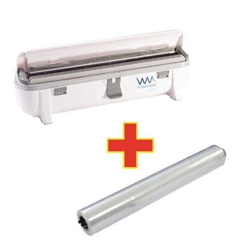 
Special Offer Wrapmaster 4500 Dispenser and 3 x 300m Cling Film