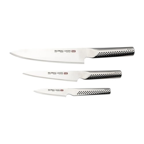 
Global Knives Ukon Range 'Sakura' 3 Piece Knife Set