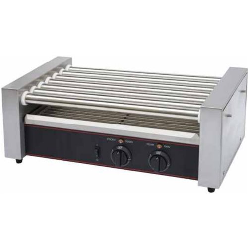 Commercial Hot dog roller grill 18 hot dogs | Stalwart DA-RG07S