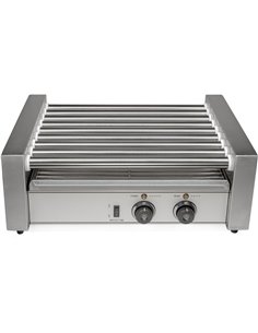 Commercial Hot dog roller grill 30 hot dogs | Stalwart DA-RG09S