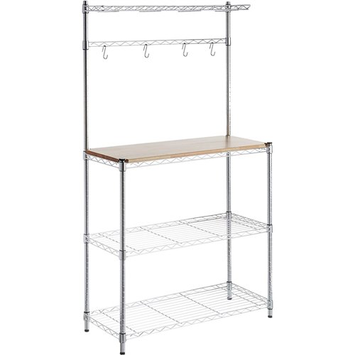 Commercial 4 Tier Microwave Oven Rack 900x350x900/1500mm | Stalwart DA-CJB1510