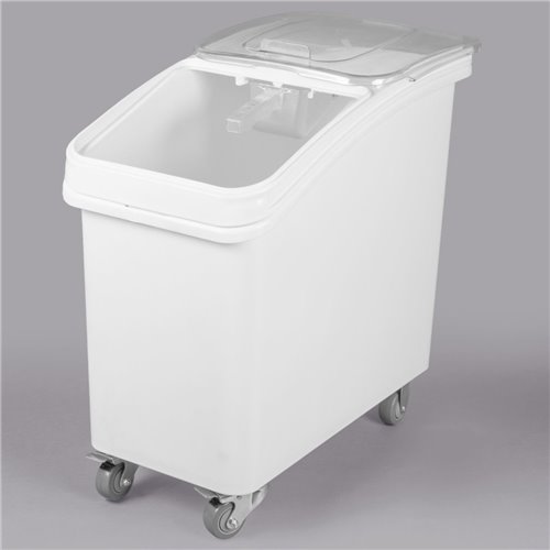 Mobile Ingredient Bin 105 litre Transparent lid | Stalwart DA-BITR27