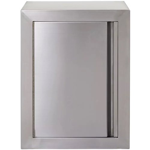 Wall cabinet with Sliding Doors Stainless steel Width 600mm Depth 400mm | Stalwart DA-VWC64D