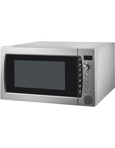 XL Commercial Microwave Oven with Humidity Sensor 60 Litre 1200W | Stalwart DA-P120D60EYPV