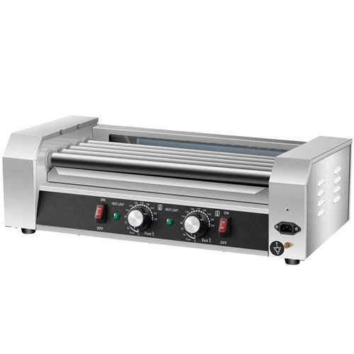 Commercial Hot dog Roller grill 5 rollers | Stalwart DA-HHD05