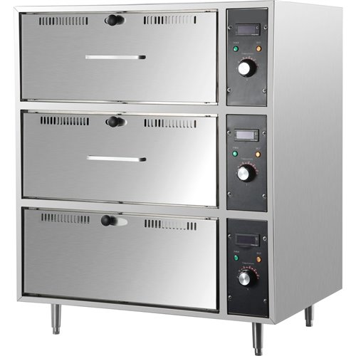 Commercial Food Warmer 3 drawers 3kW | Stalwart DA-HW83