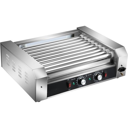 Commercial Hot dog Roller grill 9 rollers | Stalwart DA-HHD09