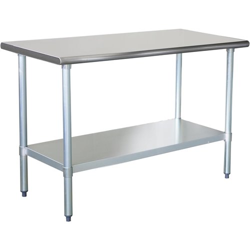 Commercial Stainless Steel Work Table Bottom shelf 1500x700x900mm | Stalwart DA-WT70150G