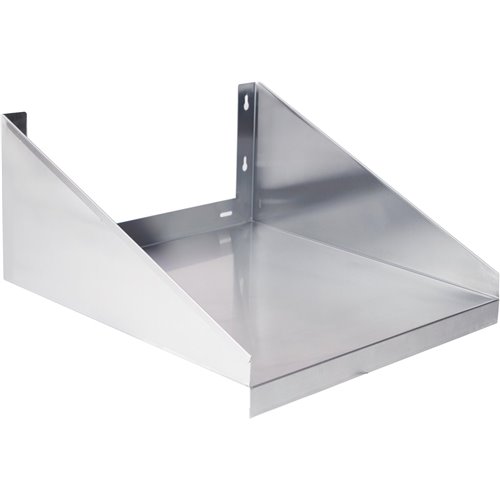 Microwave Shelf Stainless steel 600x600mm | Stalwart DA-MWS2424