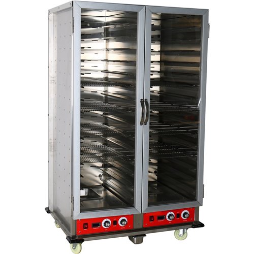 Professional Fermentation, Proofing &amp Holding Cabinet 15 + 15 tier Insulated | Stalwart DA-WHHPC40IS