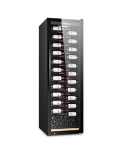 Commercial Wine cooler Single zone Z shelf 153 bottles | Stalwart DA-SW192