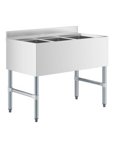 Commercial Sink Stainless steel 3 Bowl | Stalwart DA-BS3T38